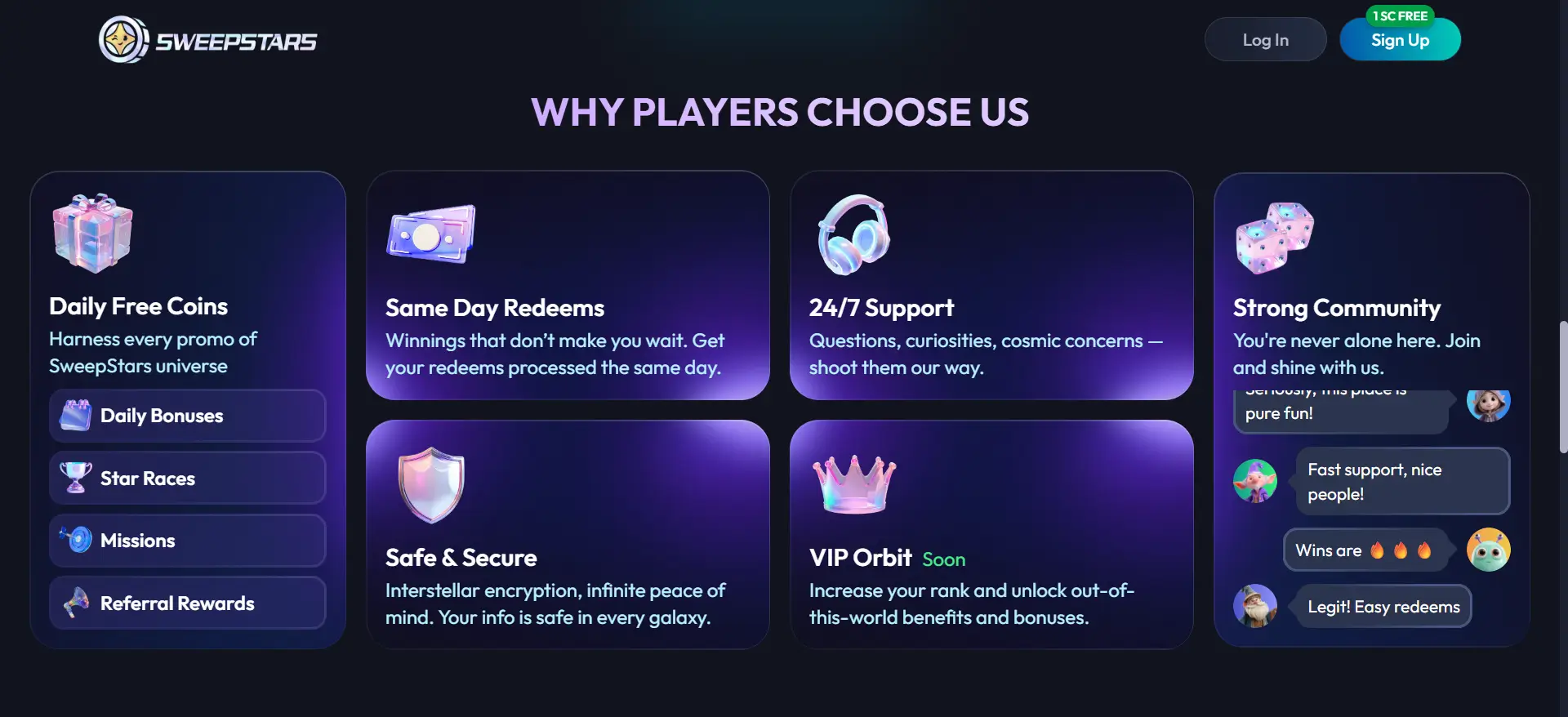 What Is SweepStars and How Does It Work